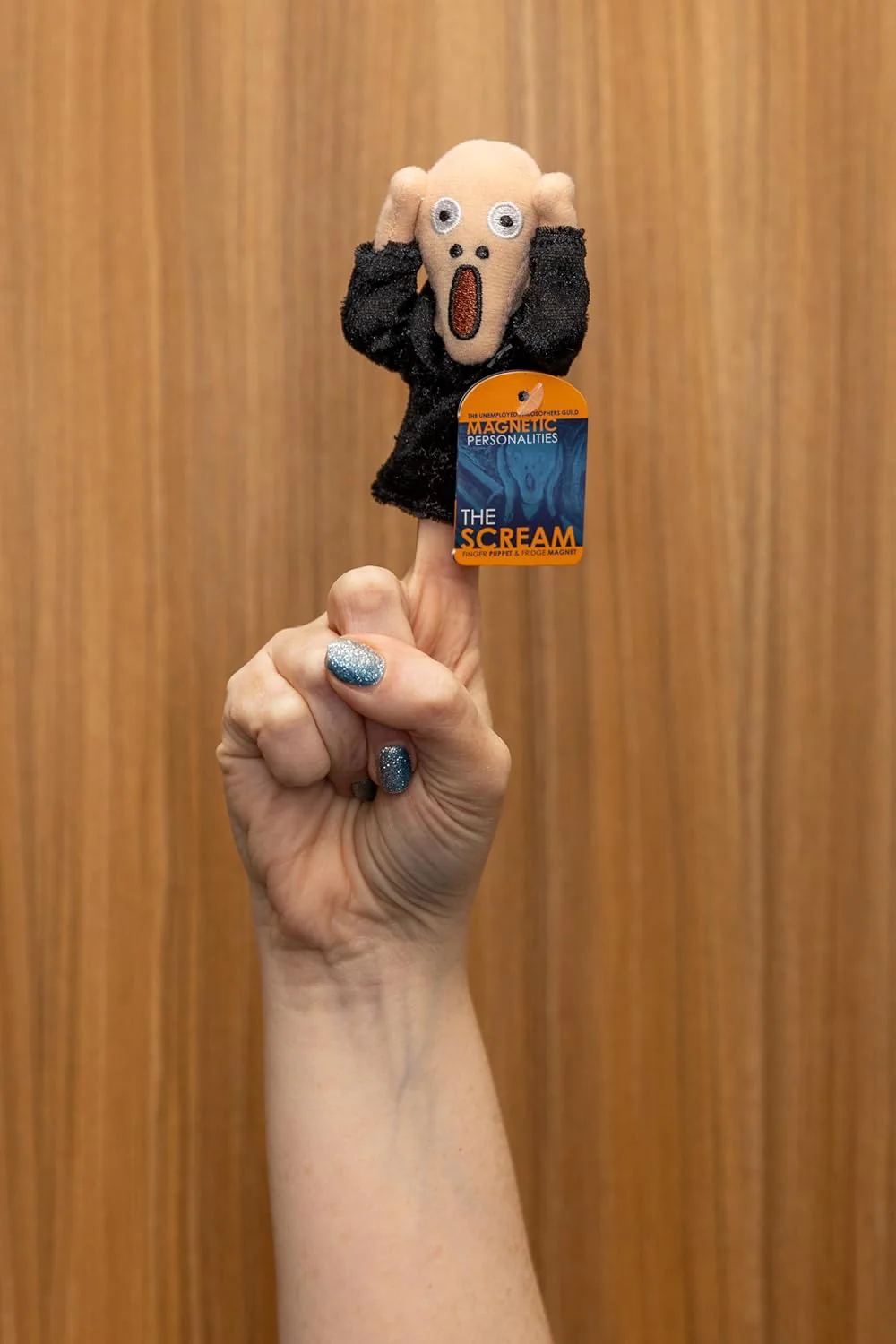 Edvard Munch Magnetic Finger Puppet - Image 2