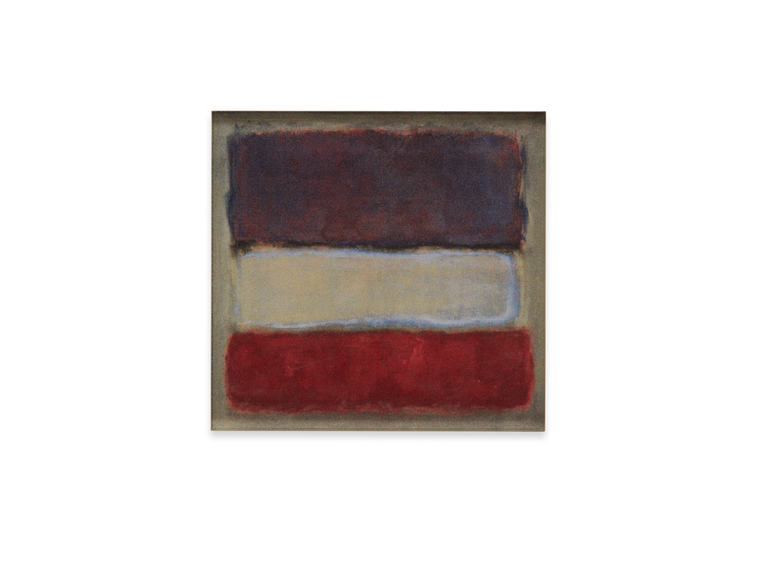 Mark Rothko Untitled (Purple, White, and Red)