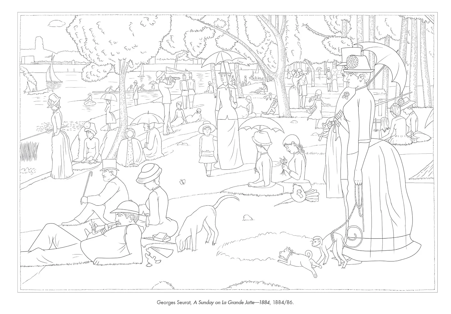 Color the Classics: The Art Institute of Chicago - Image 2