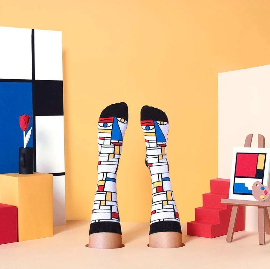 "Feet Mondrian" Socks - Image 3