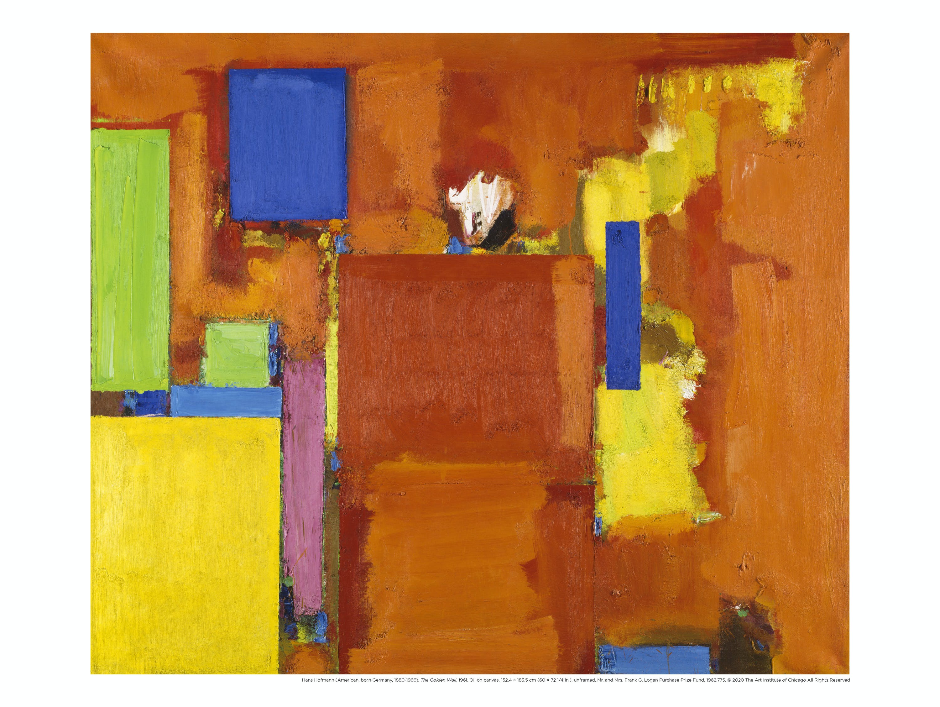 Hans Hofmann The Golden Wall Unmatted Print