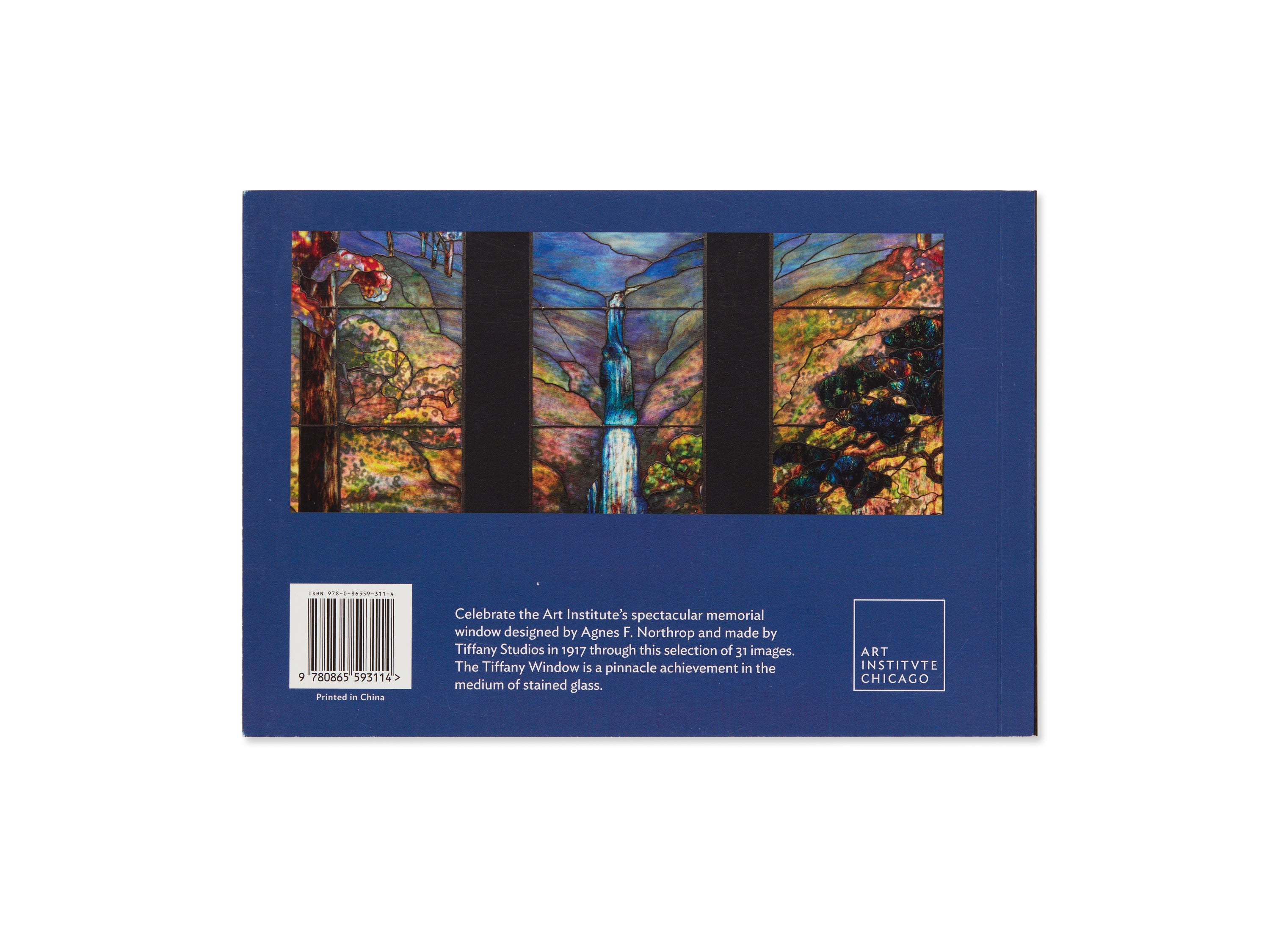 The Tiffany Window at the Art Institute of Chicago Postcard Book - Image 3