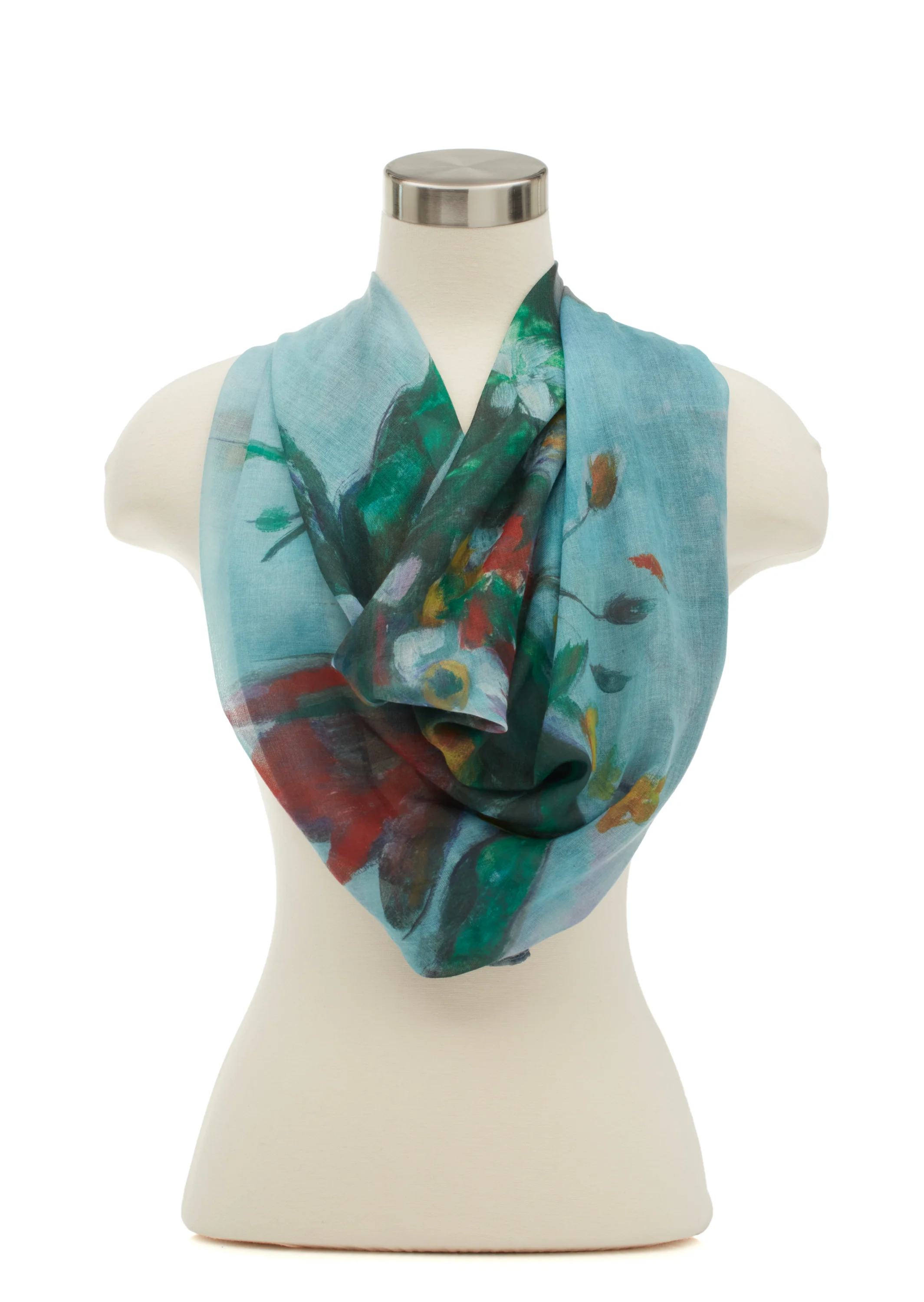 Paul Cezanne The Vase of Tulips Scarf