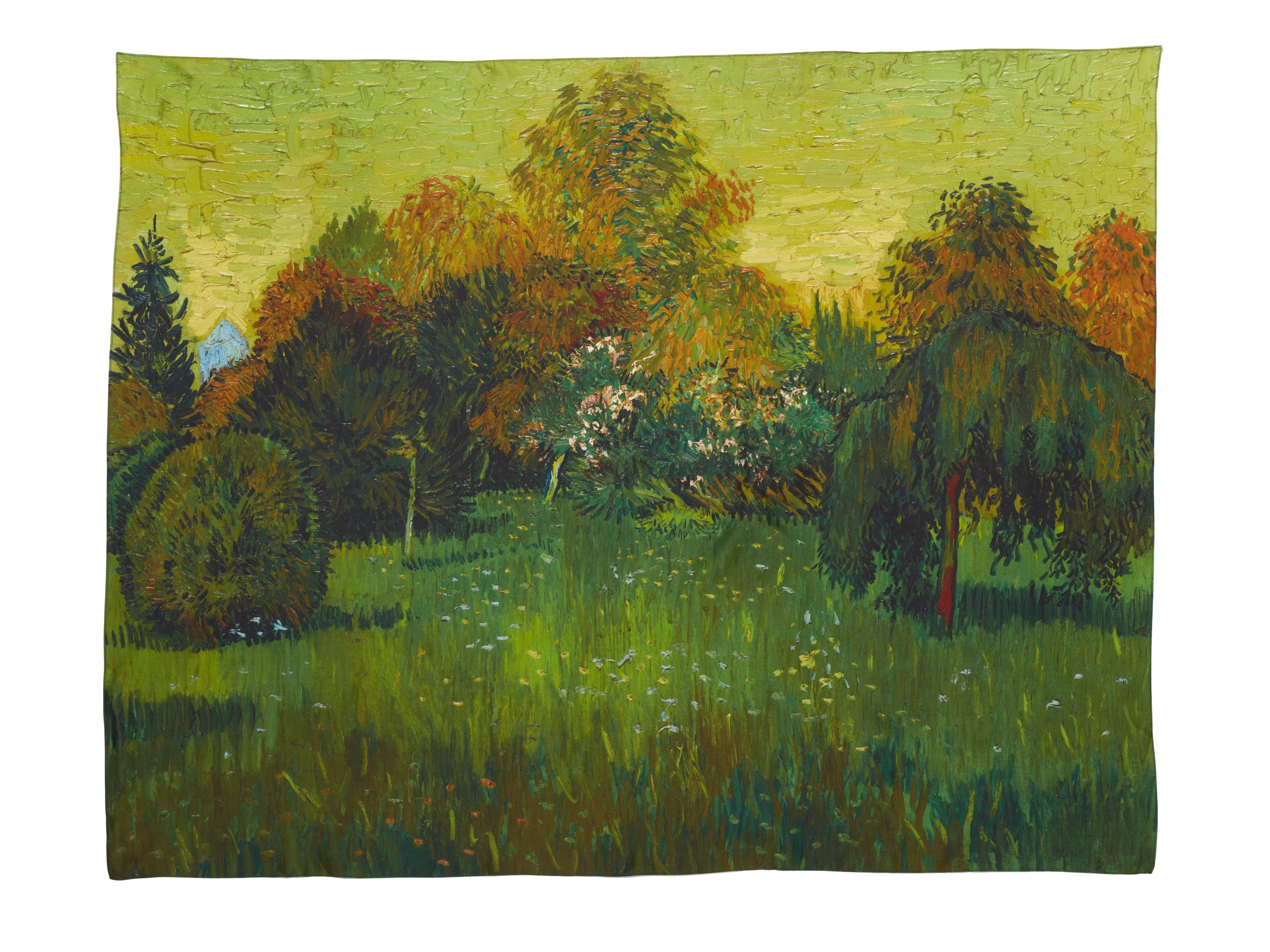 Vincent van Gogh The Poet’s Garden Silk Scarf - Image 2