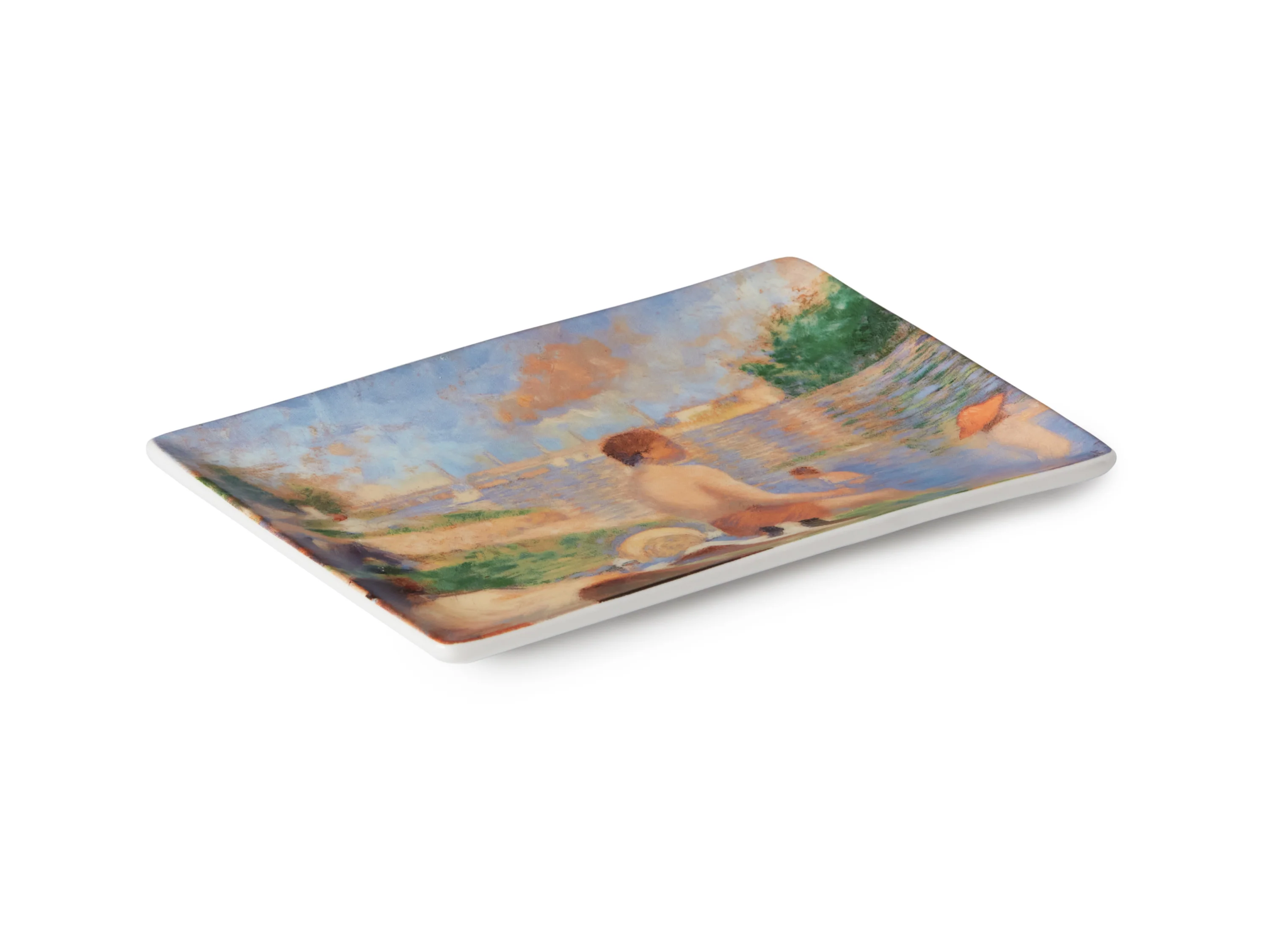 Georges Seurat Final Study for “Bathers at Asnières” Tray - Image 3