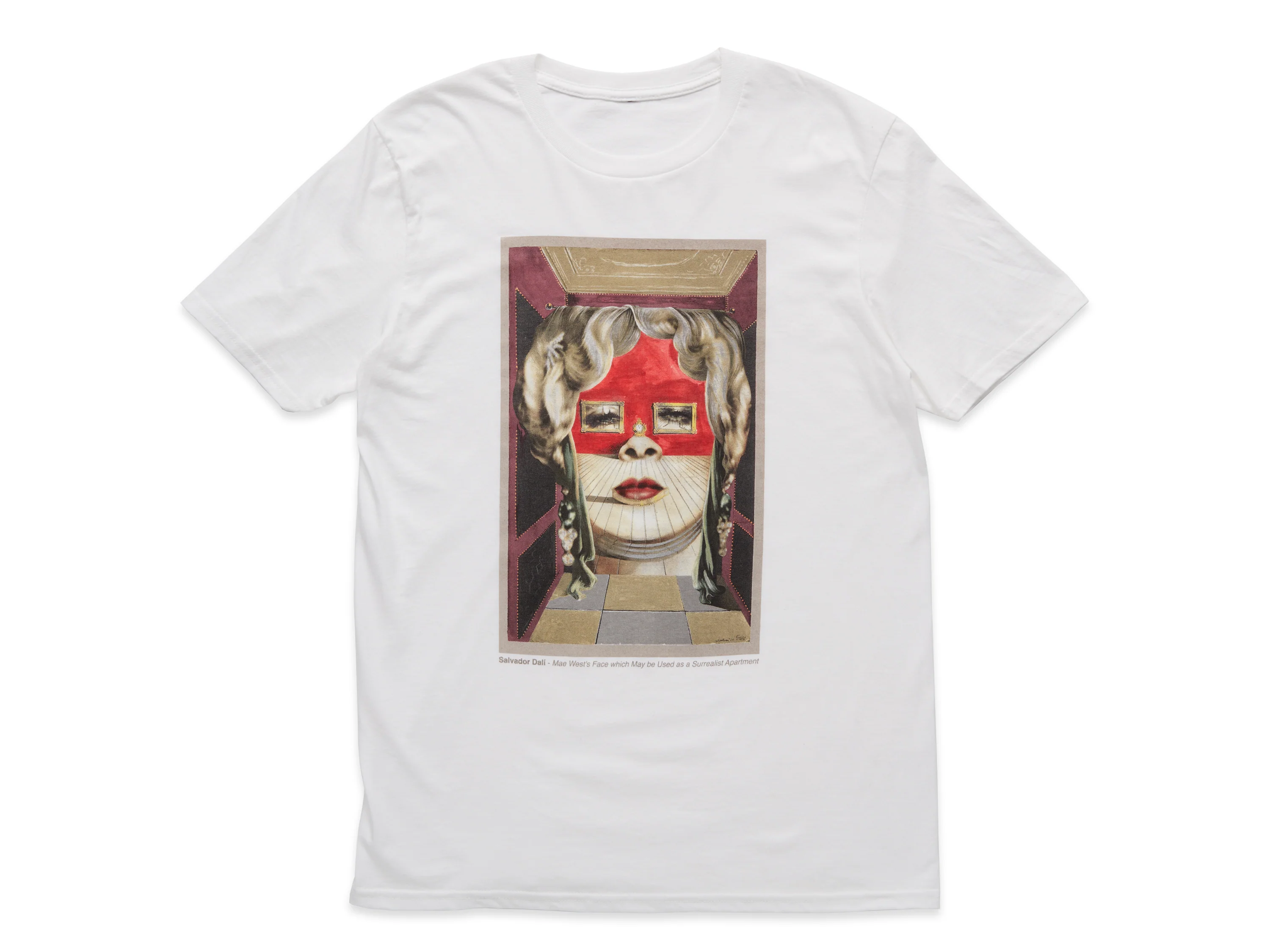 Salvador Dalí Mae West’s Face which May be Used as a Surrealist Apartment T-shirt - Image 5