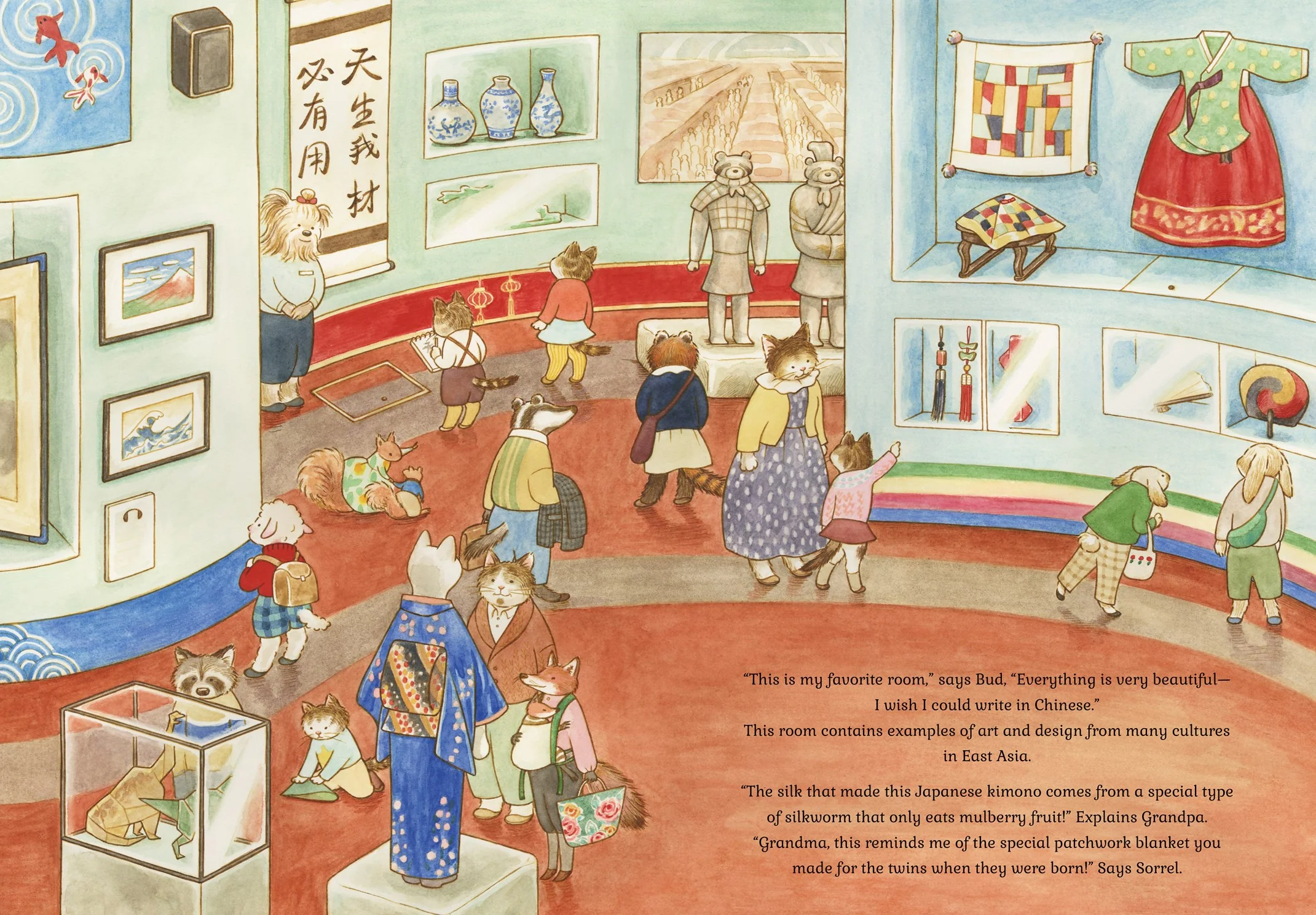 Cat Family at The Museum - Image 2