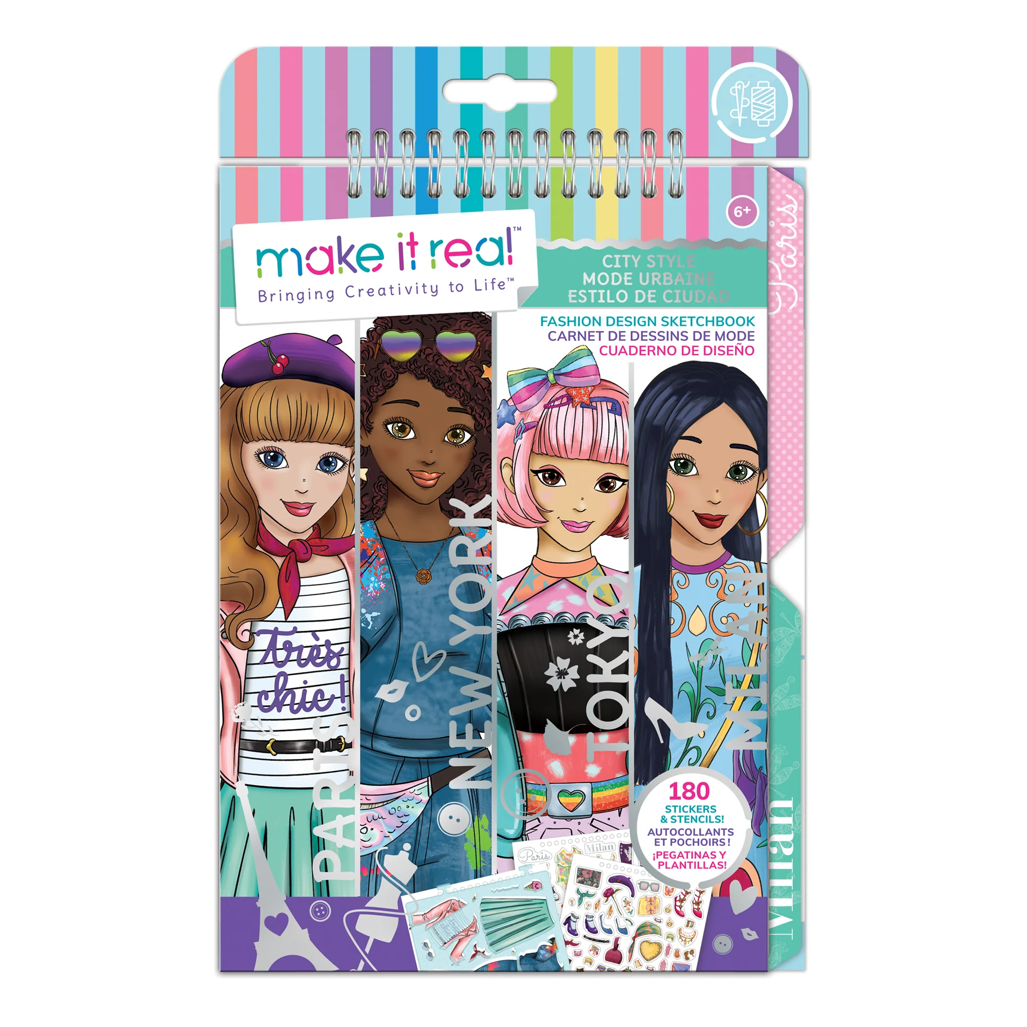 Make it Real – City Style Fashion Sketchbook