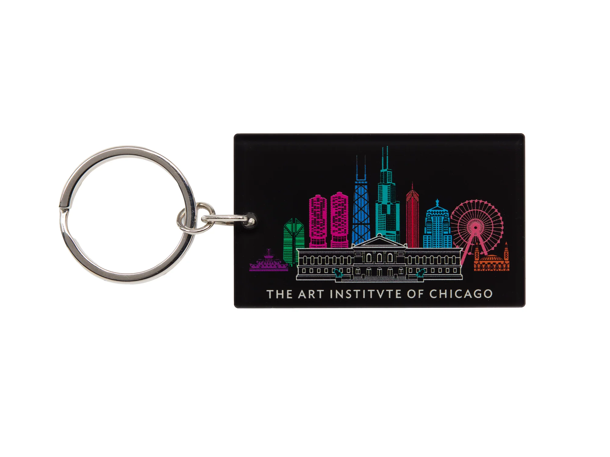 Art Institute of Chicago and Chicago Icons Keychain