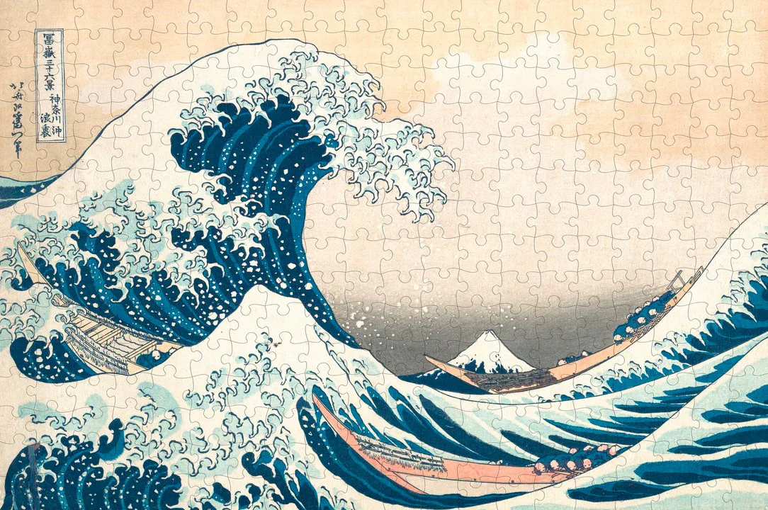 Katsushika Hokusai The Great Wave Puzzle - Image 2