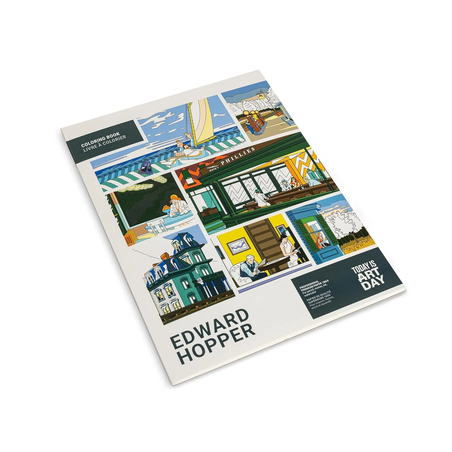 Edward Hopper Coloring Book - Image 2