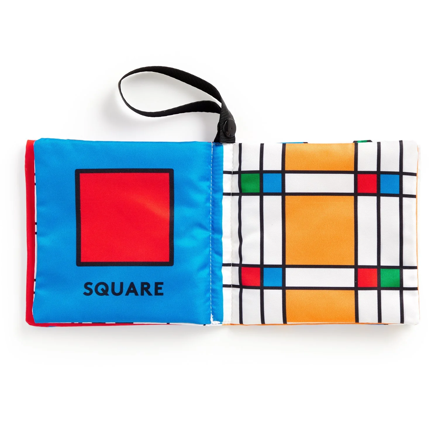 Frank Lloyd Wright My First Shapes Crinkle Fabric Stroller Book - Image 4