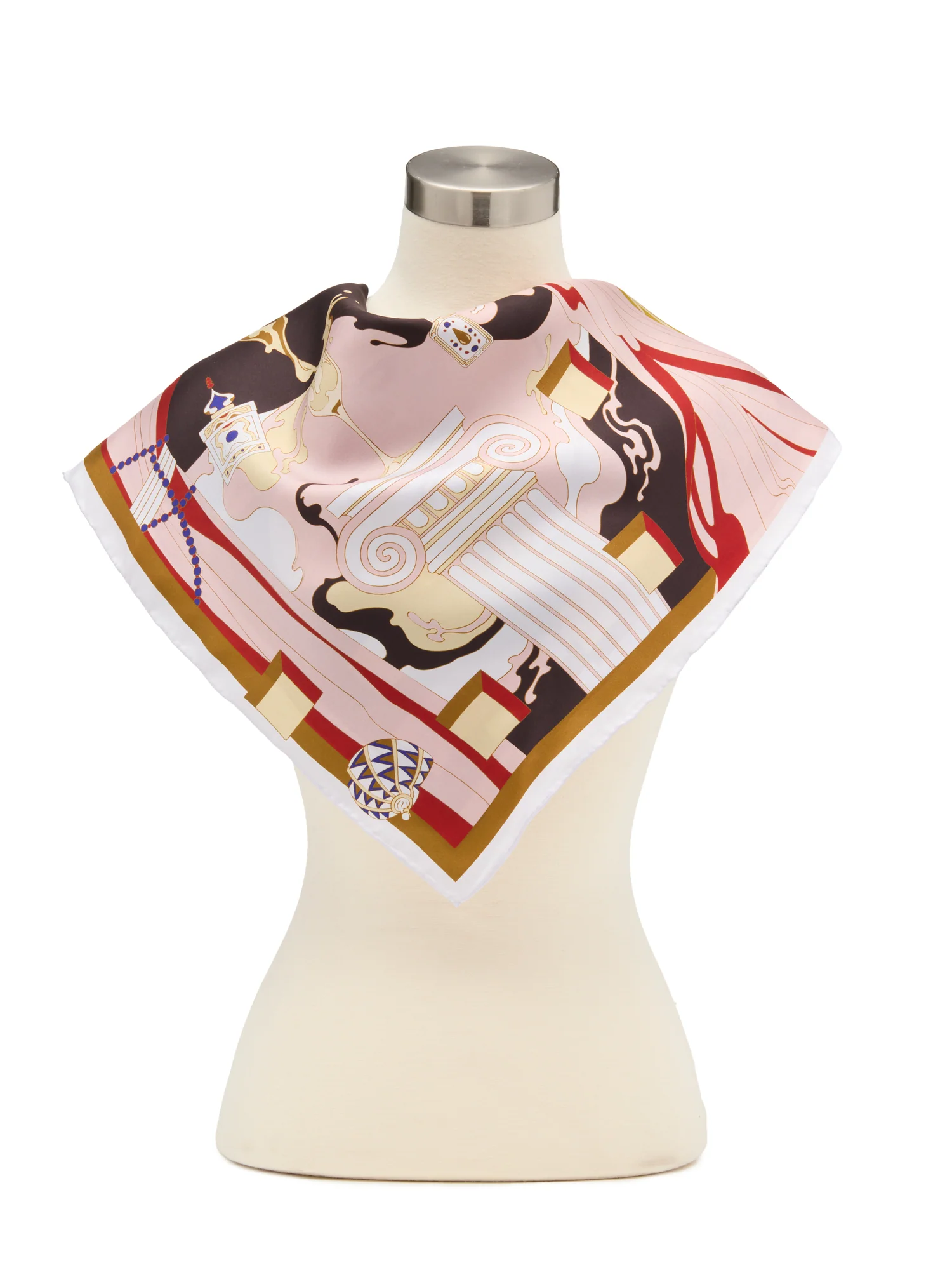 “The Kiss” Bandana Silk Scarf - Image 2