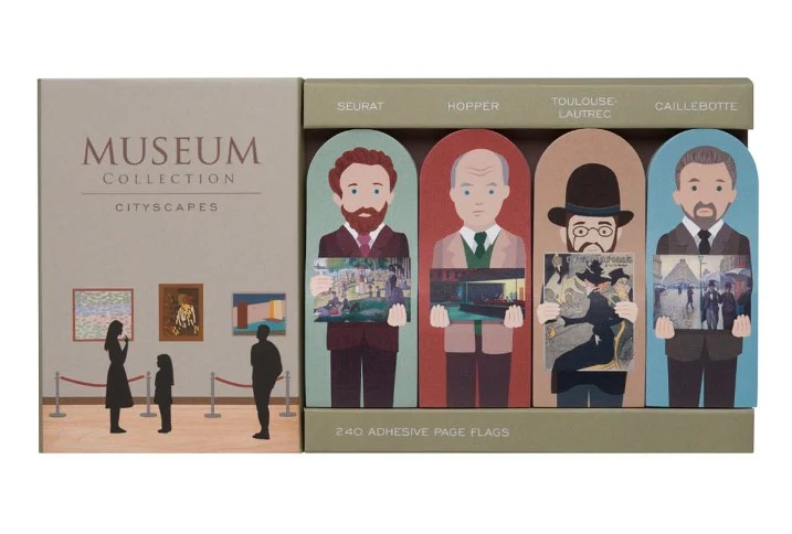 Cityscapes Museum Collection Adhesive Page Flags