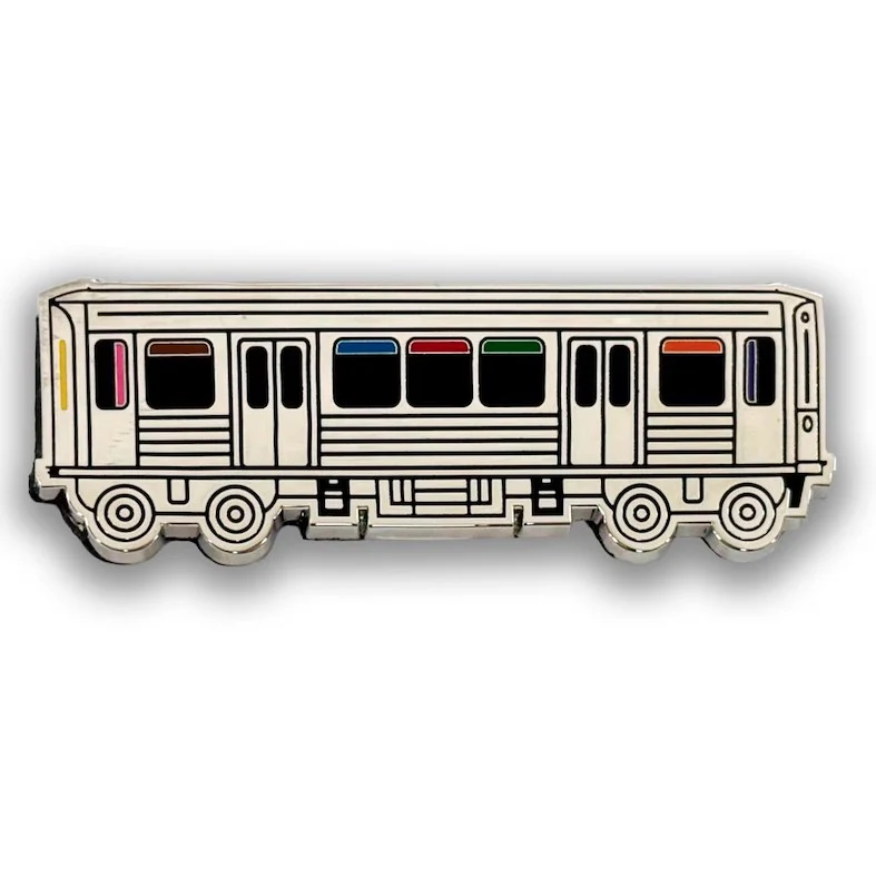El Train Metal Magnet