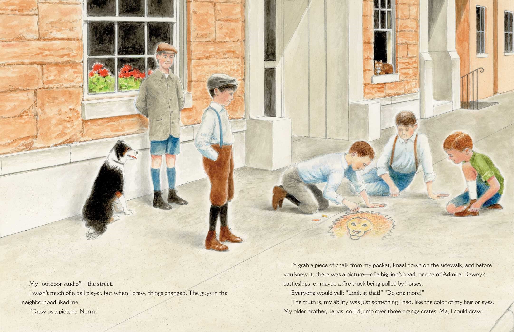 Hi, I'm Norman: The Story of American Illustrator Norman Rockwell - Image 3