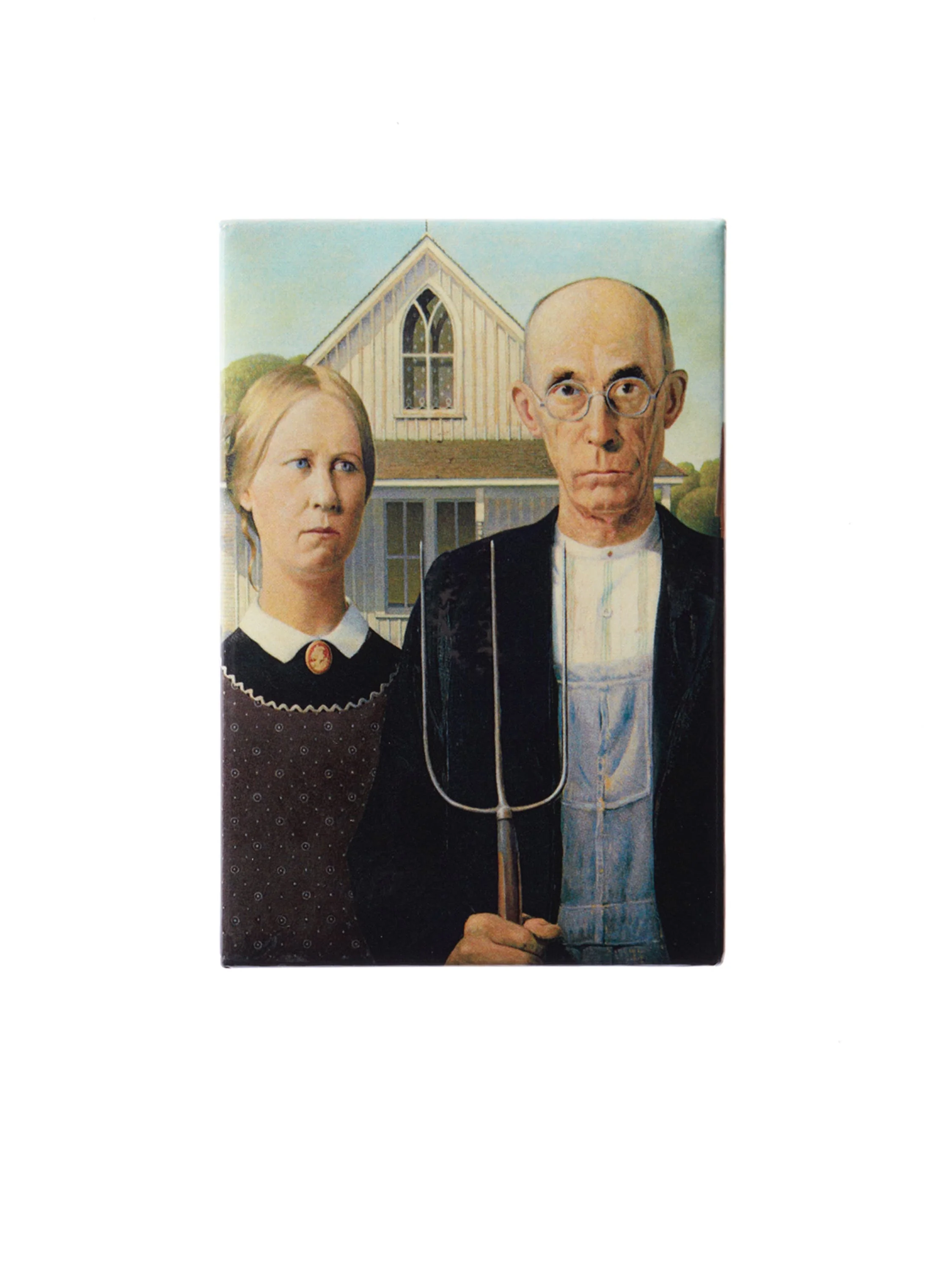 Grant Wood American Gothic Magnet