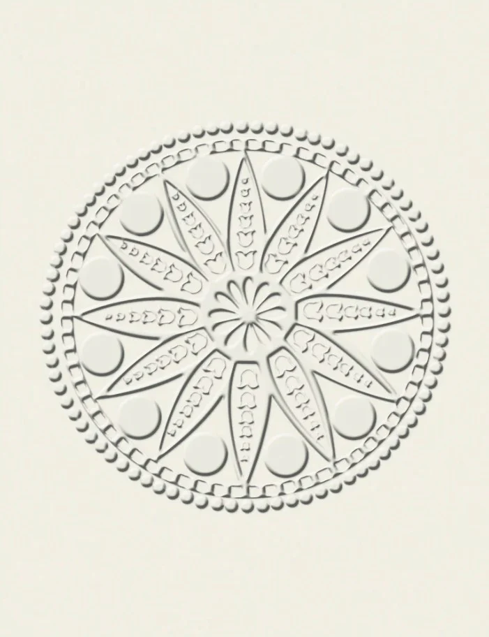 Louis Sullivan Designs Embossed Boxed Note Cards - Image 3